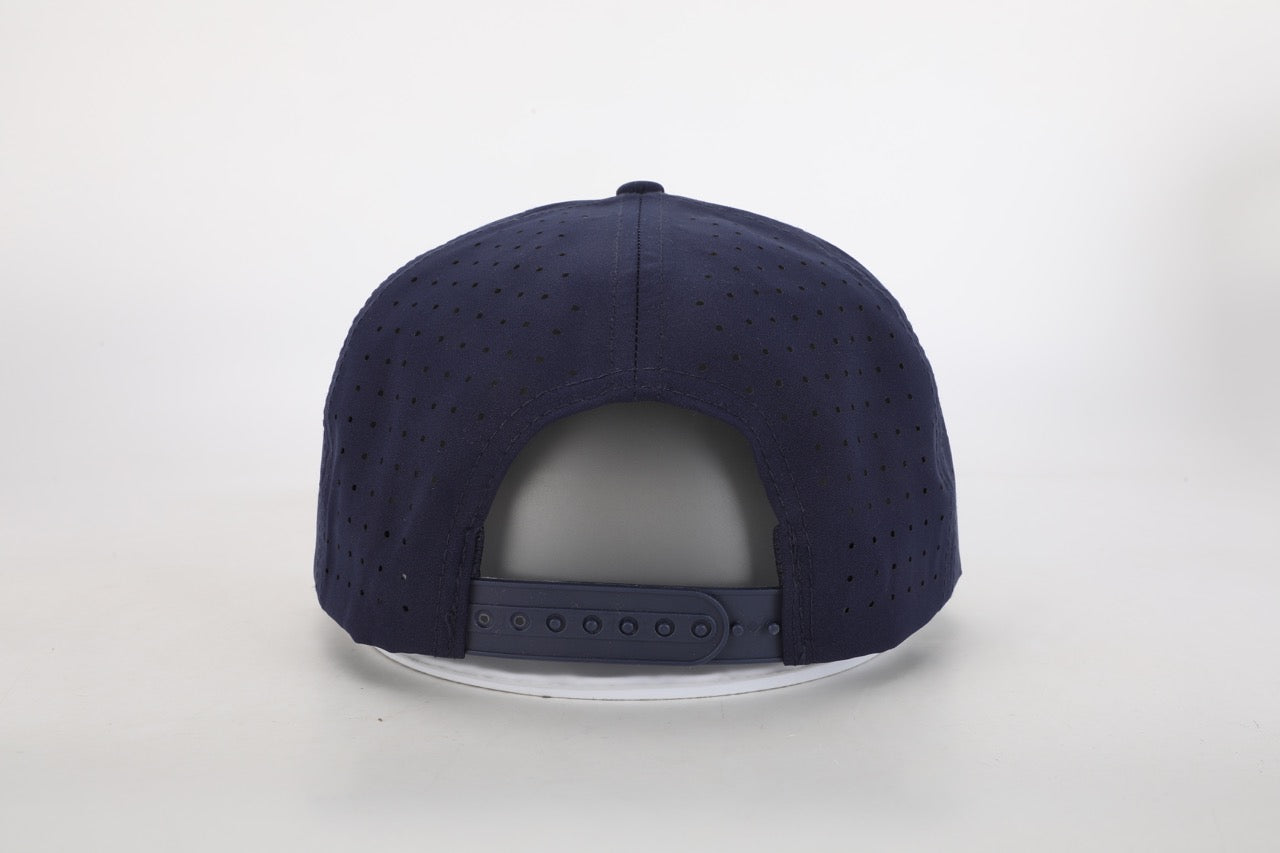 Acres Golf Rope Hat Navy/White