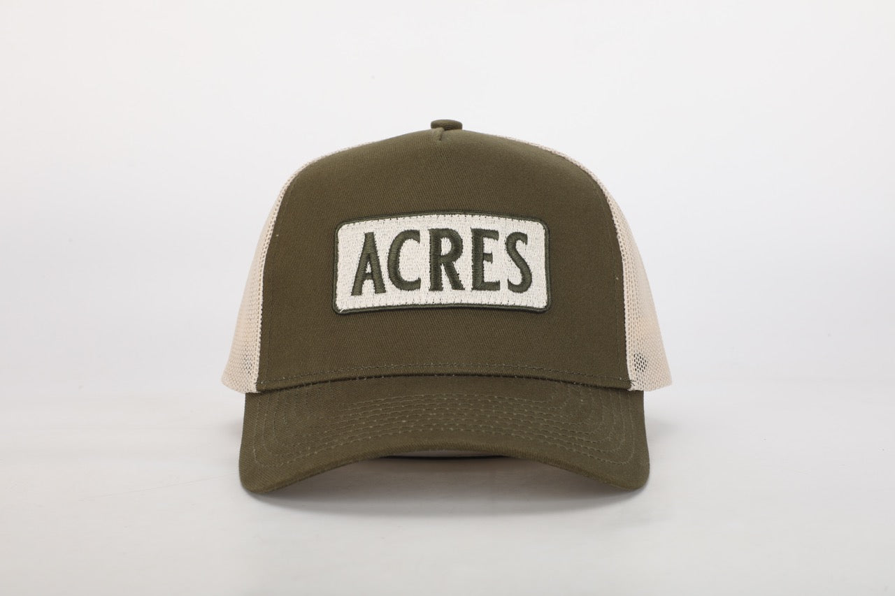 Acres 5 Panel Snapback Trucker