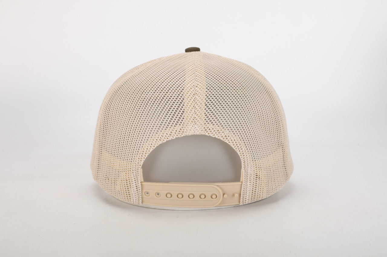 Acres 5 Panel Snapback Trucker