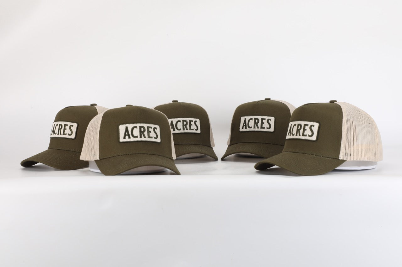Acres 5 Panel Snapback Trucker