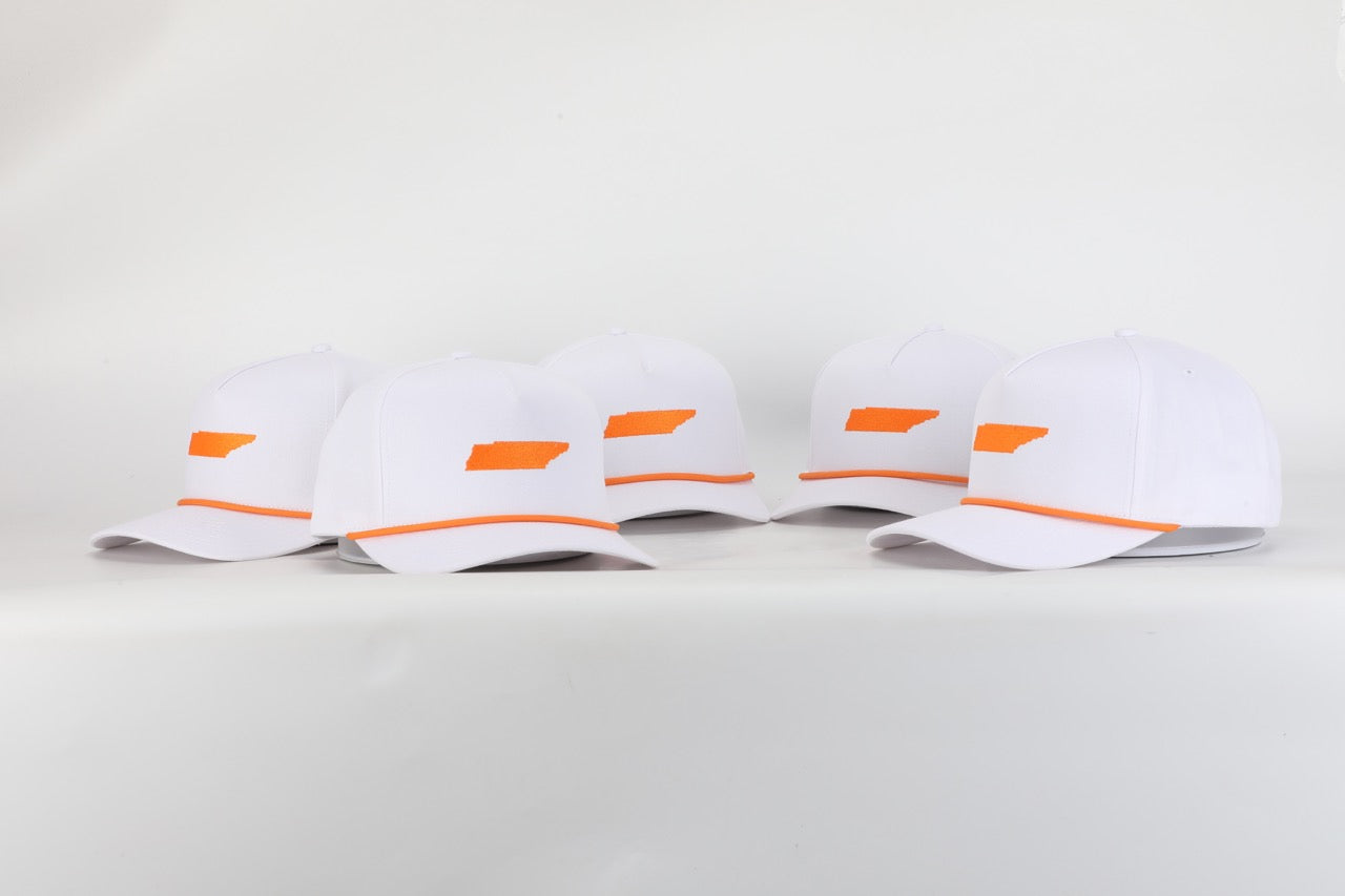 State Series 5 Panel Trucker Tennessee Guangzhou Meidiney Headwear Manufacturing Co.