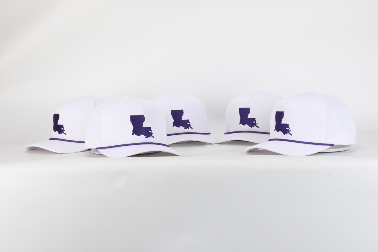 State Series 5 Panel Trucker Louisiana