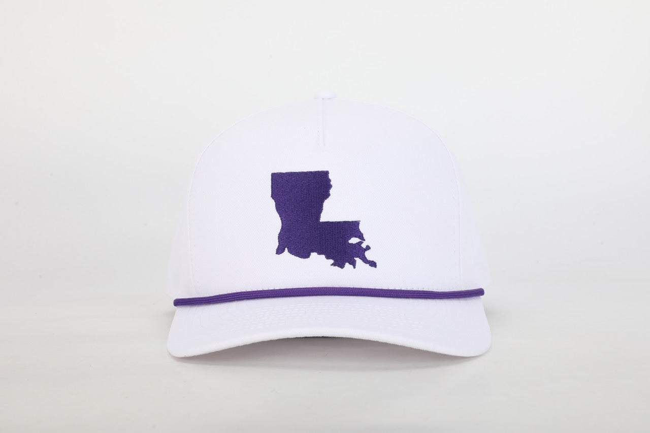 State Series 5 Panel Trucker Louisiana