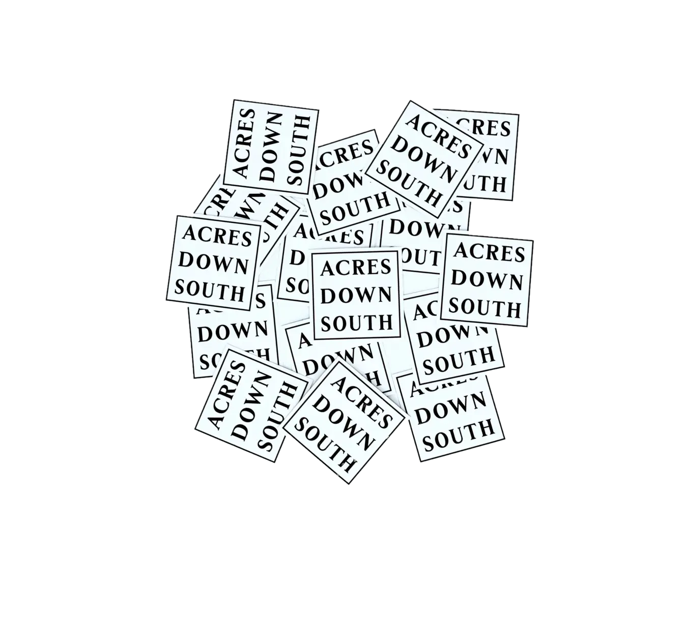 STICKERS Acres Down South