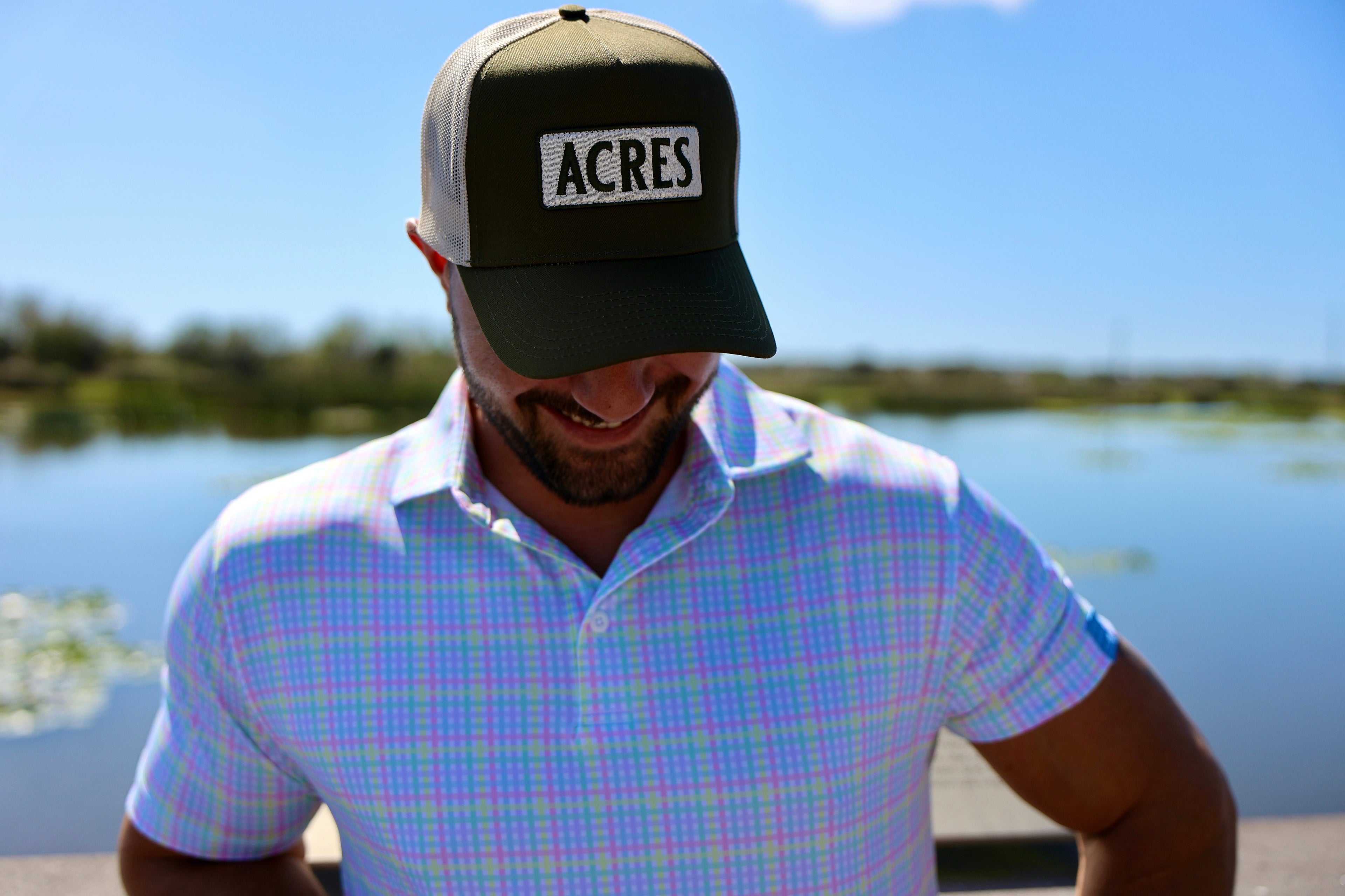 Southern Bunny Plaid Acres Down South