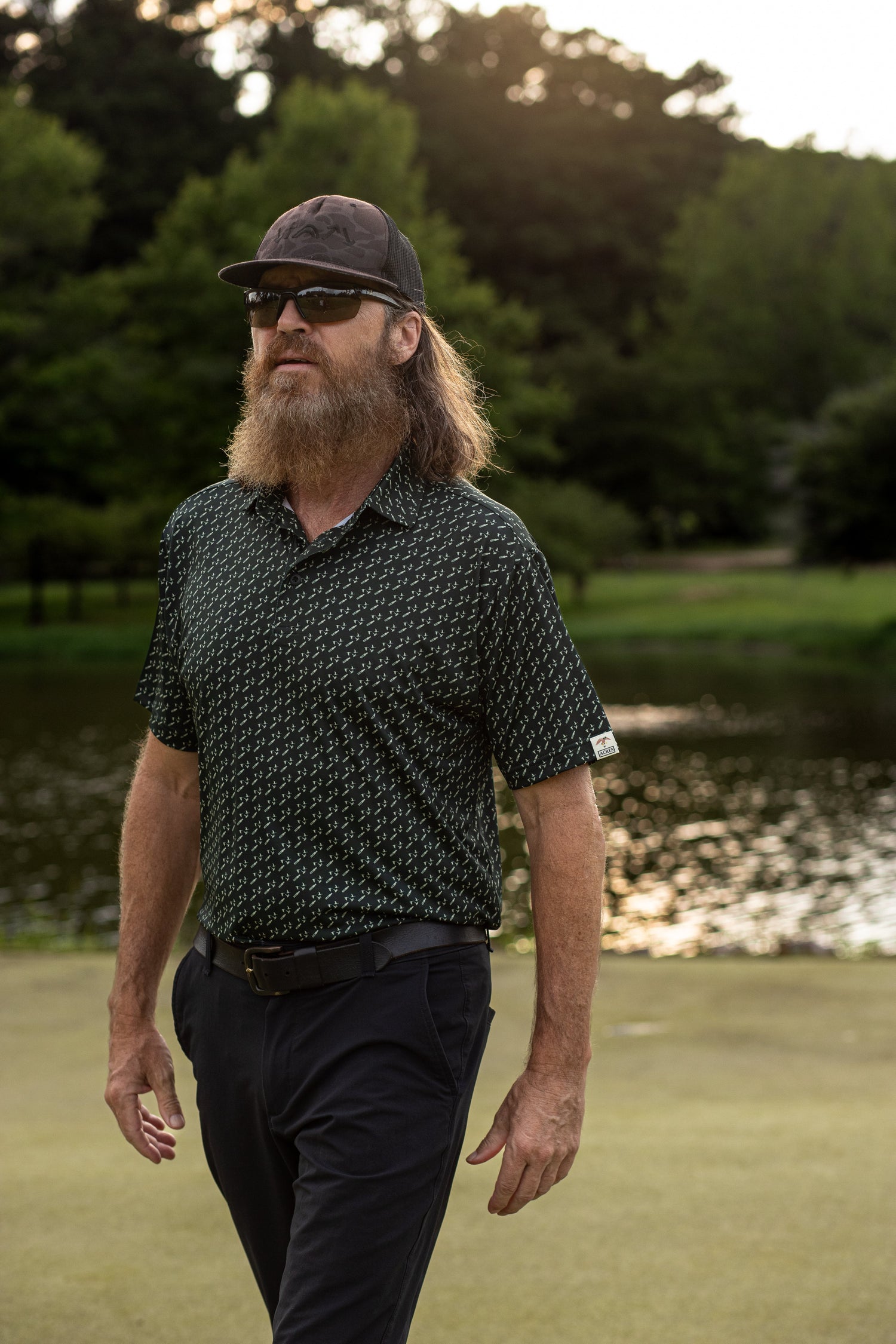 Acres x Duck Commander Duck Call (Green Polo) Acres Down South